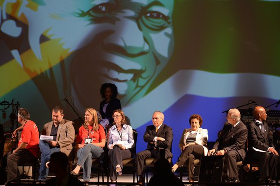 Brasília – O presidente da República em exercício, Michel Temer, e as ministras de Direitos Humanos, Maria do Rosário, e de Políticas para Mulheres, Eleonora Menicucci, participam da abertura do Fórum Mundial de Direitos Humanos (FMDH), entre outras autor