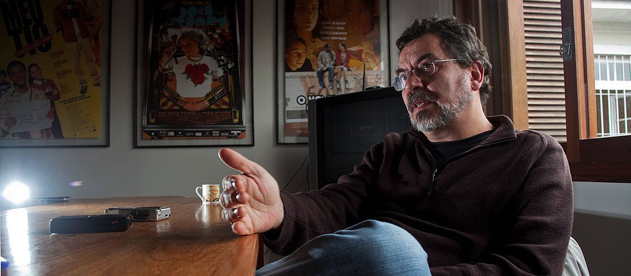 Porto Alegre - Entrevista com Jorge Furtado na sede da Casa de Cinema - Foto Eduardo Seidl - 10.05.10