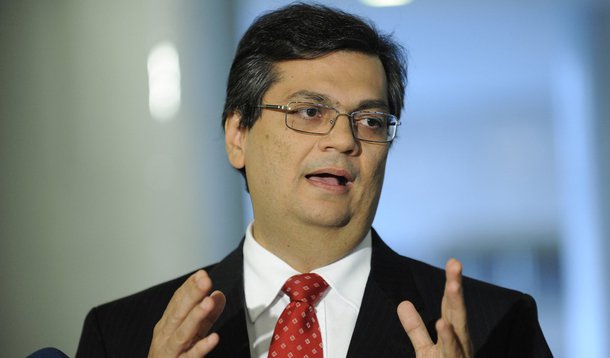 Presidente da Embratur, Flavio Dino, durante entrevista no Palácio do Planalto sobre a redução dos preços dos hotéis no RJ para o Rio+20