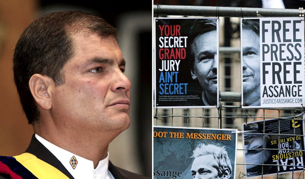Correa se diz cético em relação a negociação no caso Assange