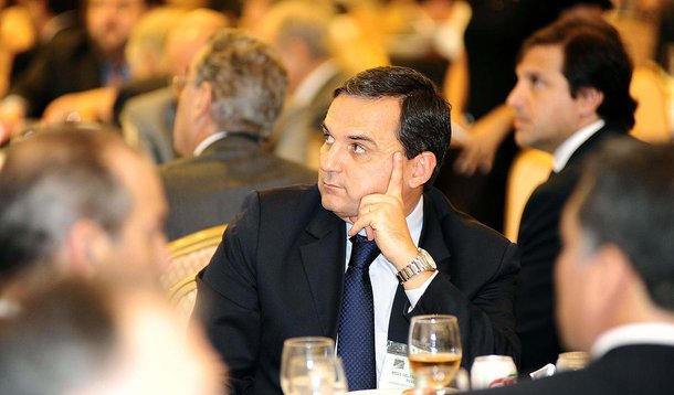 25/03/2011; Rio de Janeiro; Secret�rio-chefe da Casa Civil, Regis Fichtner na Cerim�nia de Posse da Diretoria da C�mara Americana 2011; Fotos: Marino Azevedo