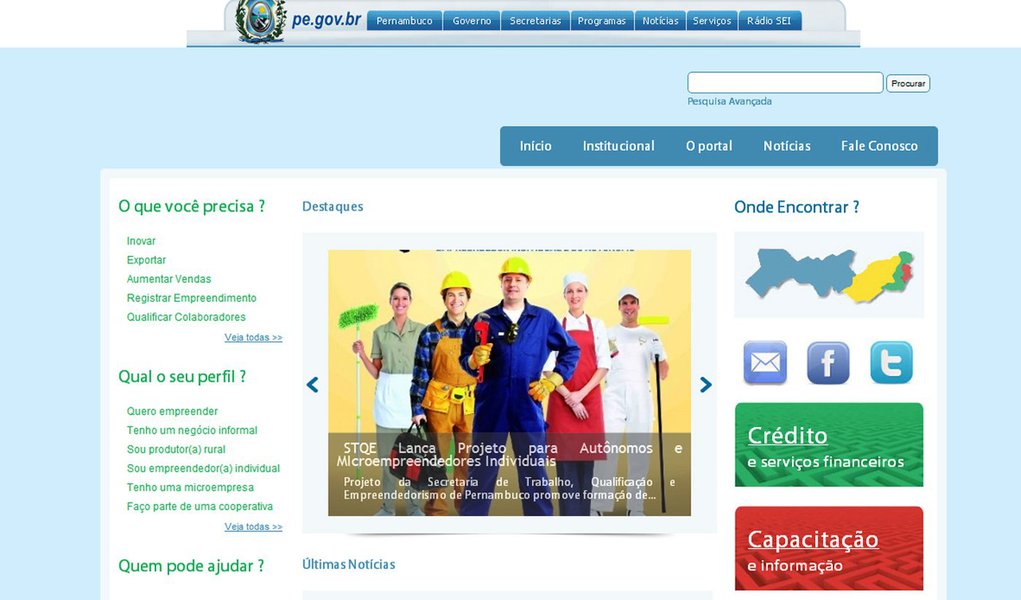 Governo lança portal voltado para o empreendedorismo