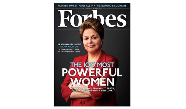 Dilma fica em 3º entre as mais poderosas da Forbes