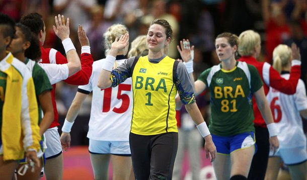 Brasil perde para Noruega no handebol e está fora de Londres