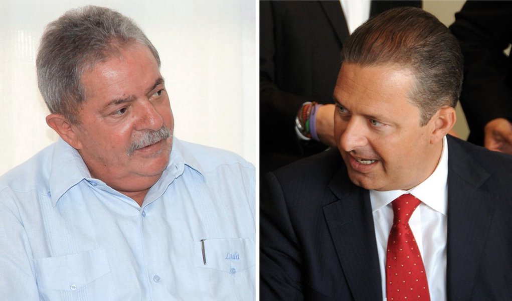 No guia, Lula manda recado ao PSB de Eduardo