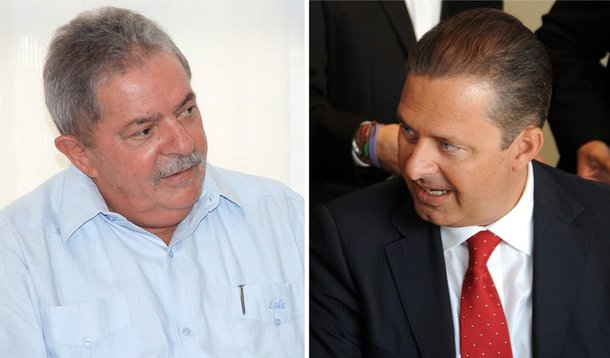 No guia, Lula manda recado ao PSB de Eduardo