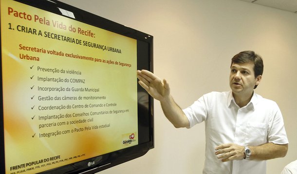 Geraldo promete “Pacto Pela Vida do Recife”