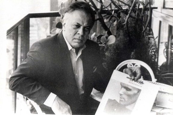 ***FOTO DE ARQUIVO*** Morre Jo�o Ara�jo, produtor musical e pai do cantor e compositor Cazuza, aos 78 anos, no Rio de Janeiro (RJ). 18.07.1990, foto: Fernando Rabelo/Folhapress