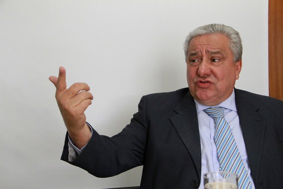 Na foto Vilmar Rocha.
Materia sobre entrevista de Vilmar Rocha ao Jornal O Hoje.
Editoria de Politica.
Local: Jornal O Hoje.
22/08/2012.
Foto: Andre Costa