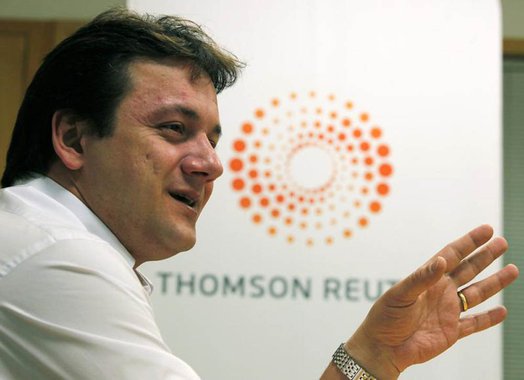 Wesley Batista, presidente-executivo da JBS, fala à Reuters durante o Reuters Latin American Investment Summit em São Paulo em 2011. A eficiência em custos e sinergias decorrentes da integração de mais de uma dúzia de aquisições feitas desde 2007 vão ajud