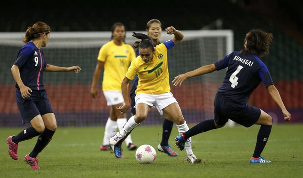 Japão faz 2 a 0 e elimina o Brasil da Olimpíada