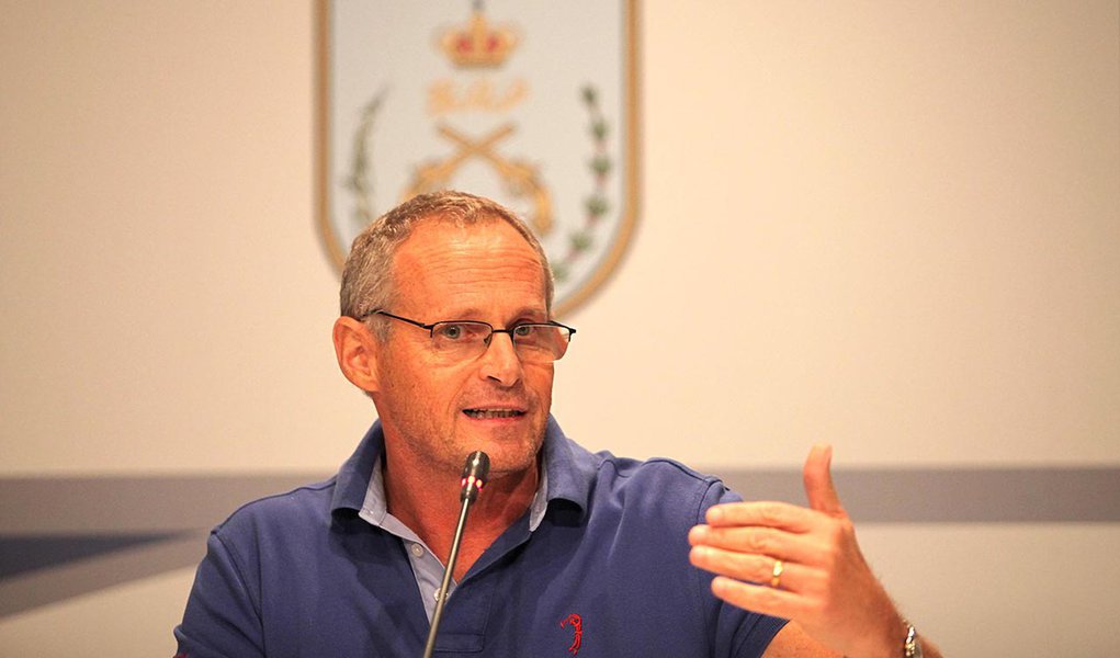 Apresentação dos resultados da operação de pacificação da Vila Kennedy. Secretário de Segurança, José Mariano Beltrame.