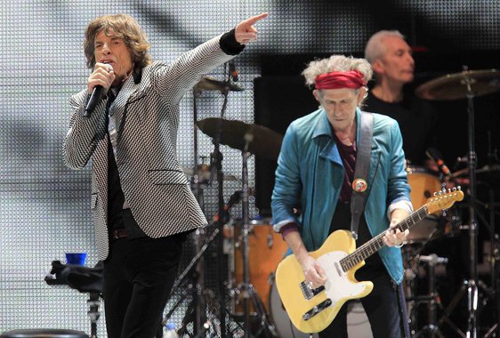 Rolling Stones lançam maior turnê em seis anos