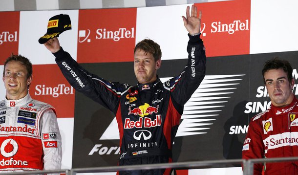 Vettel vence GP de Cingapura