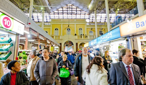 Reaberto Mercado Público de Porto Alegre