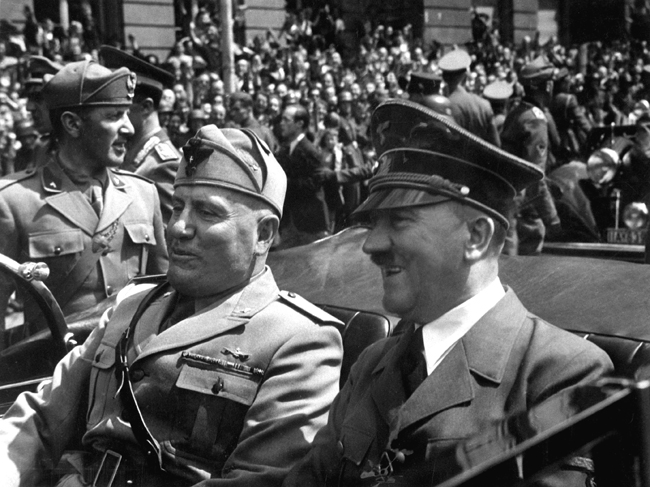 Benito Mussolini e Adolf Hitler