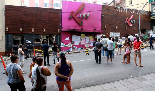 Cai a 53 número de internados por incêndio na Kiss
