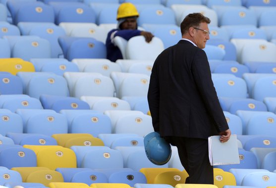 Valcke elogia Maracanã e se diz animado para a Copa