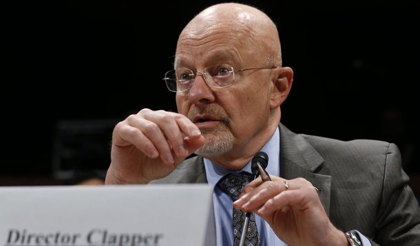 U.S. Director of National Intelligence James Clapper is pictured at a House Intelligence Committee hearing on Capitol Hill in Washington, October 29, 2013. The hearing was on the potential changes to the foreign intelligence surveillance act (FISA).     R