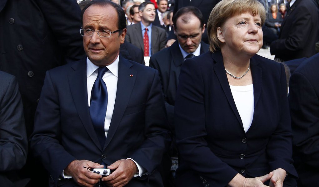 Merkel e Hollande dizem ter papel especial para combater crise