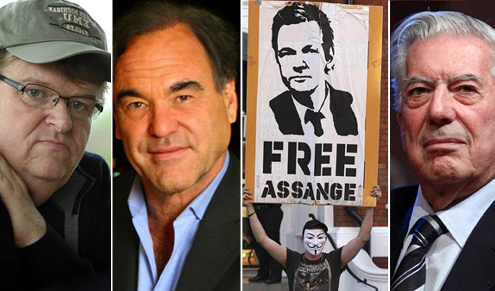 Assange opõe intelectuais e visões sobre liberdade