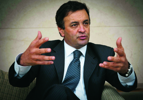 Aécio, sobre Dilma na TV: “Falou não a presidente, mas um partido”