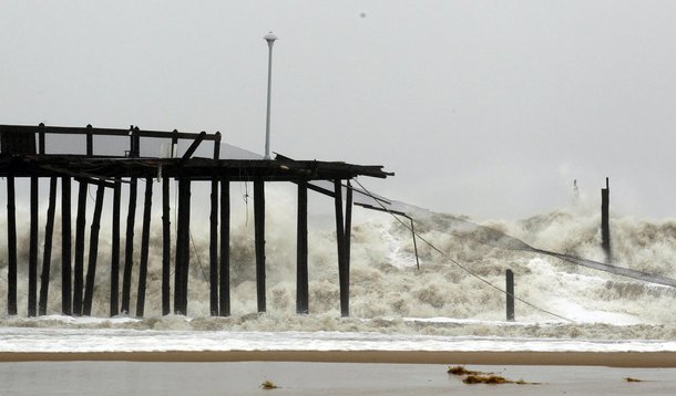 Sandy ganha força a caminho da Costa Leste dos EUA