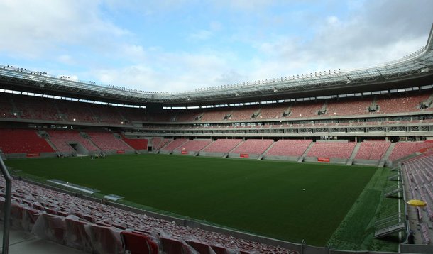 Arena Pernambuco tem seu teste de fogo