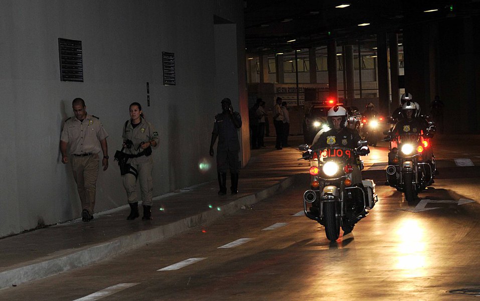 Polícia treina para Copa das Confederações