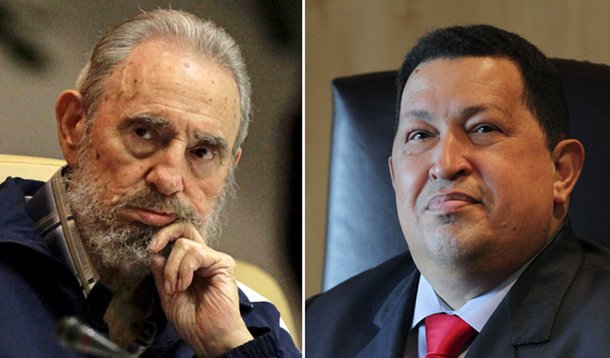 Fidel e Chávez estariam escrevendo livro juntos