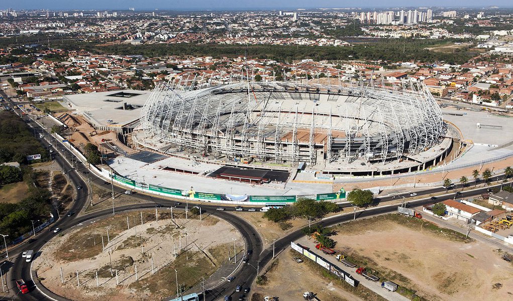 Obras no entorno do Castelão estão atrasadas