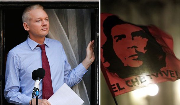 Assange se converte no Che Guevara do século XXI