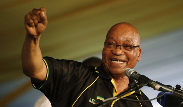 Mandela está com bom humor, diz presidente sul-africano