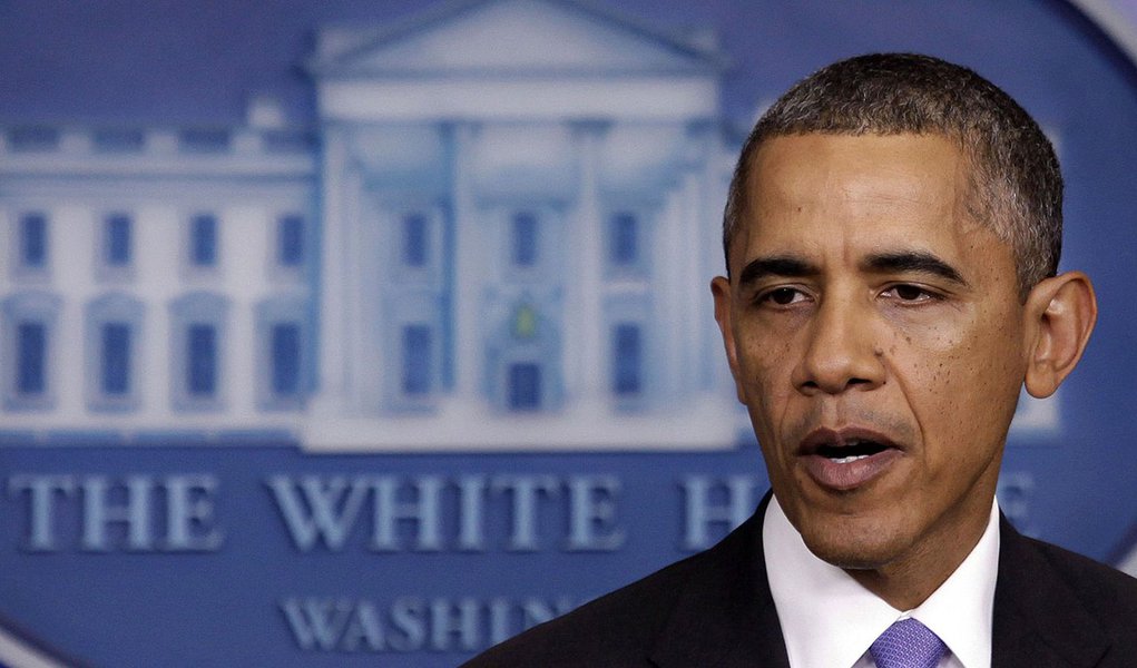 U.S. President Barack Obama speaks to the media in the briefing room of the White House in Washington after the Senate passed the bill to reopen the government October 16, 2013. The U.S. Senate approved a deal on Wednesday to end a political crisis that p