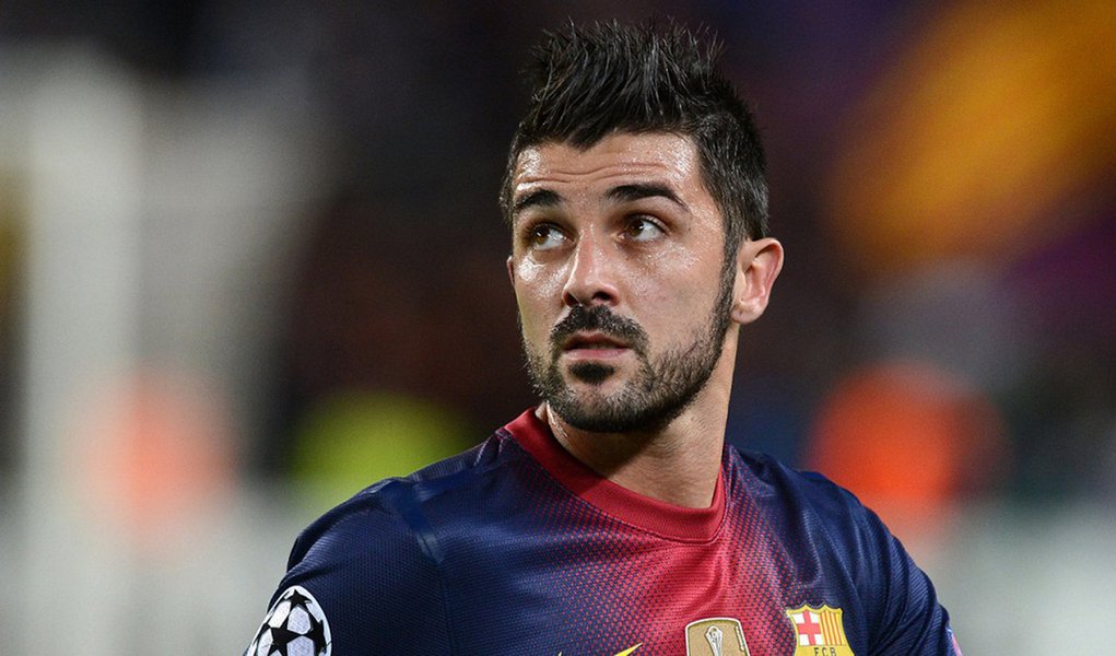 Barcelona negocia Villa com Atlético de Madri