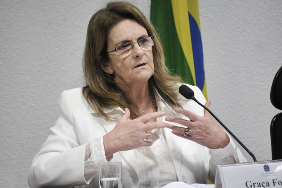 A presidente da Petrobras, Graça Foster, presta depoimento à CPI da Petrobras. É a segunda vez que a principal executiva da estatal explica aos senadores denúncias de irregularidades na empresa, como as relativas à compra da refinaria de Pasadena, nos EUA