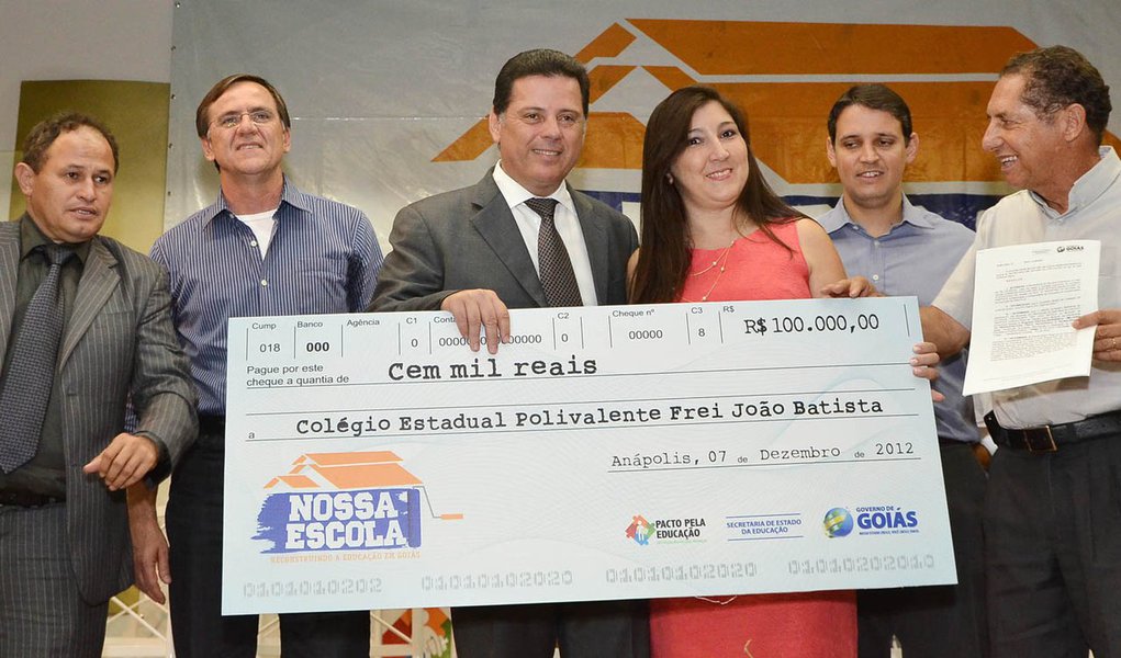 Escolas de Anápolis recebem R$ 3,2 milhões