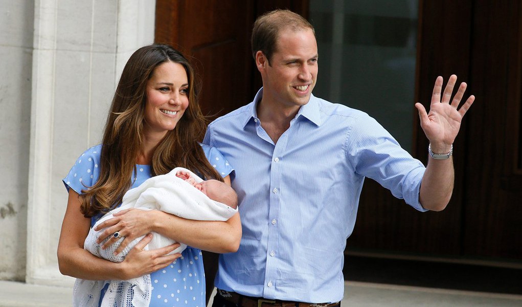 Bebê real recebe o nome George Alexander Louis