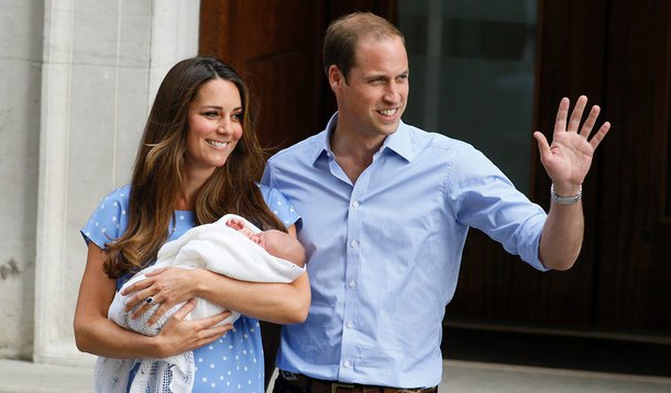 Bebê real recebe o nome George Alexander Louis