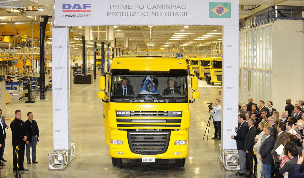 Fábrica de Caminhões Paccar/DAF 
Ponta Grossa, 02/10/2013.
Foto: Ricardo Almeida/ANPr
