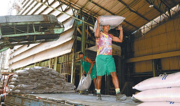 Caem exportações ao Oriente Médio e África