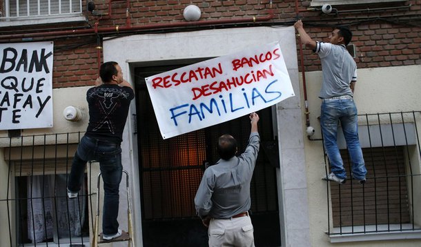 Espanha: mais de 500 famílias despejadas por dia