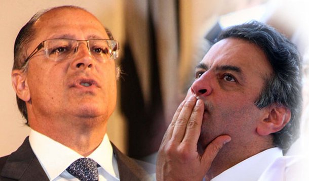 Alckmin desafia Aécio e diz ser também presidenciável