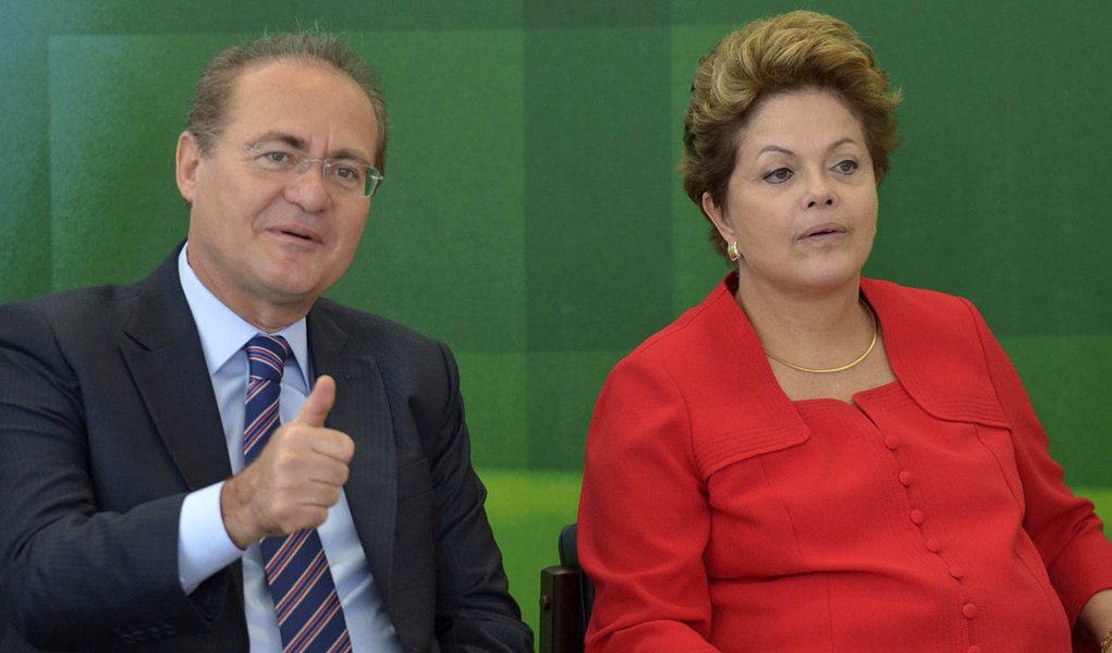 Renan preserva Senado e se fortalece com Dilma