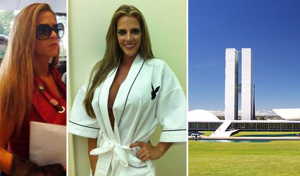 Capa da próxima Playboy promete arrasar senadores