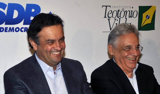 Aécio, candidatíssimo, escolhe FHC como guru