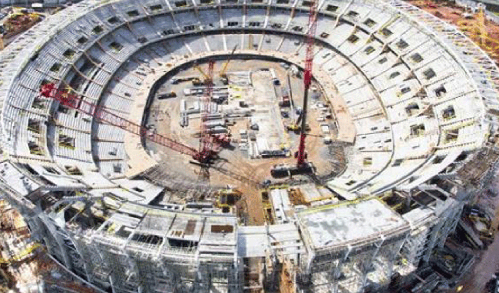 Atraso compromete obra da Arena Fonte Nova