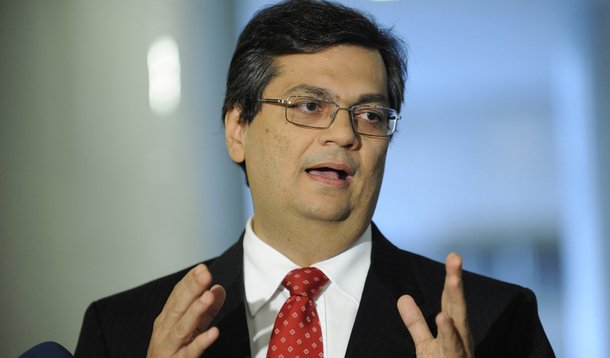 Presidente da Embratur, Flavio Dino, durante entrevista no Palácio do Planalto sobre a redução dos preços dos hotéis no RJ para o Rio+20