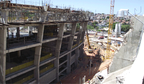 Sucom faz primeira vistoria na Arena Fonte Nova
