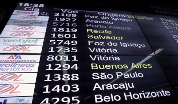 Vídeo da Infraero mostra a rotina dos aeroportos do país